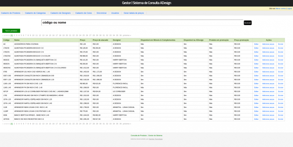 Sistema de consulta | Santive